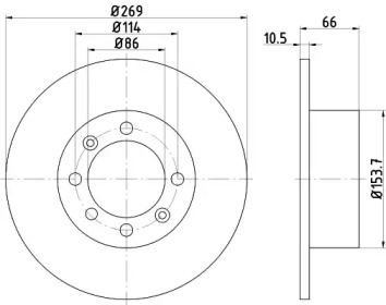 HELLA 8DD 355 100-091