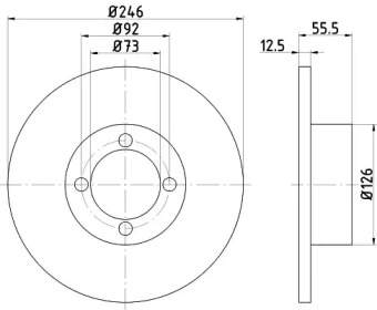 HELLA 8DD 355 100-141