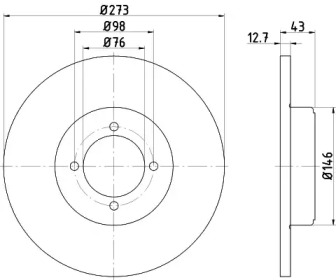 HELLA 8DD 355 100-151