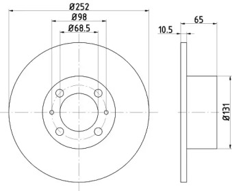 HELLA 8DD 355 100-301