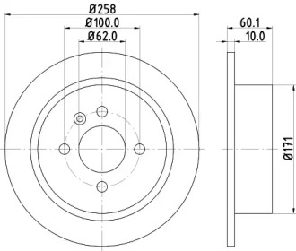 HELLA 8DD 355 100-351