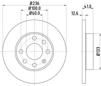 HELLA 8DD 355 100-421