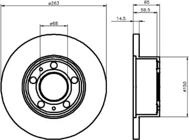 HELLA 8DD 355 100-451