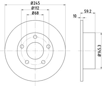 HELLA 8DD 355 100-521