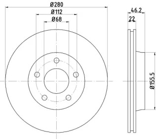 HELLA 8DD 355 100-571