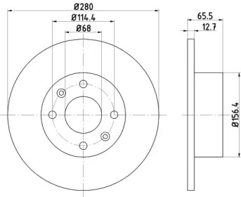 HELLA 8DD 355 100-751