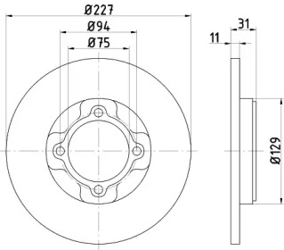 HELLA 8DD 355 100-771