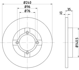 HELLA 8DD 355 100-801