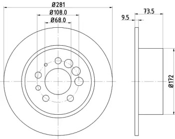 HELLA 8DD 355 100-891