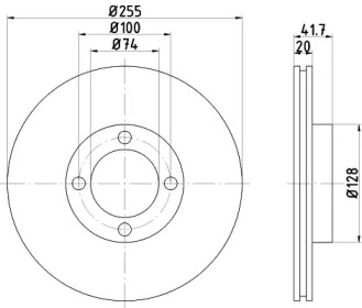 HELLA 8DD 355 101-841