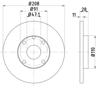 HELLA 8DD 355 101-911