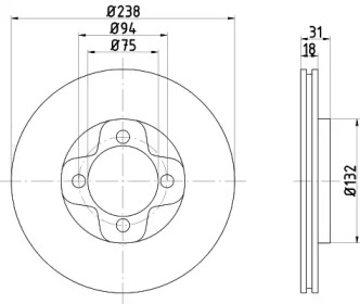 HELLA 8DD 355 101-981