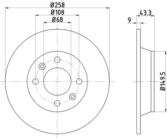 HELLA 8DD 355 102-091