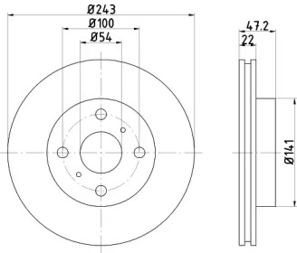 HELLA 8DD 355 102-171