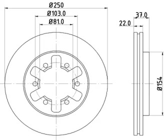 HELLA 8DD 355 102-331