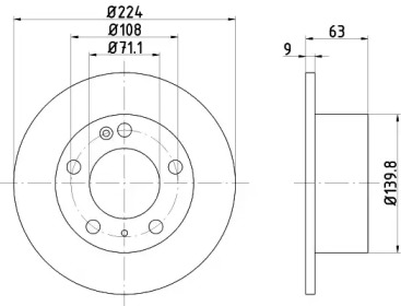 HELLA 8DD 355 102-461