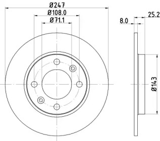 HELLA 8DD 355 102-501