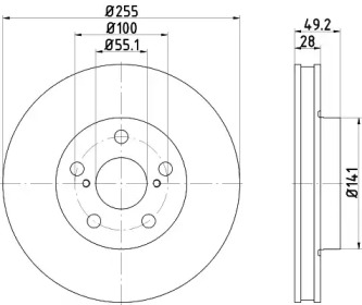 HELLA 8DD 355 104-901