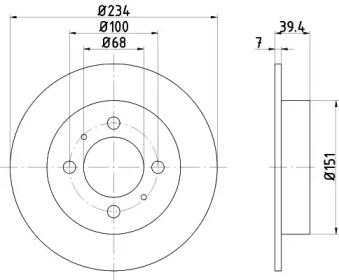 HELLA 8DD 355 105-151