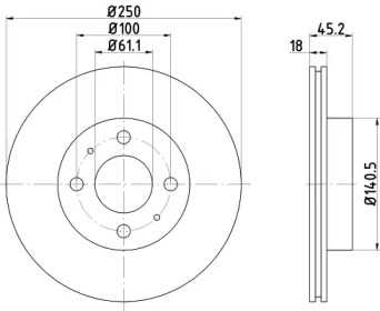 HELLA 8DD 355 105-161