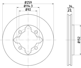 HELLA 8DD 355 105-291