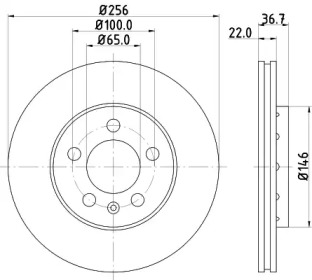 HELLA 8DD 355 105-351