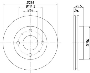 HELLA 8DD 355 105-451