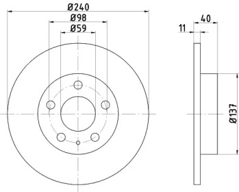 HELLA 8DD 355 105-501