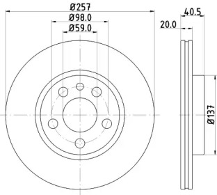 HELLA 8DD 355 105-621