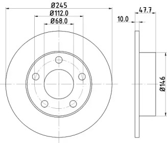 HELLA 8DD 355 105-671