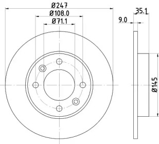 HELLA 8DD 355 108-381