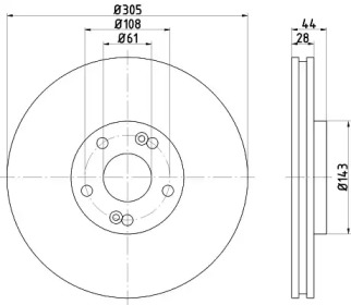 HELLA 8DD 355 108-461