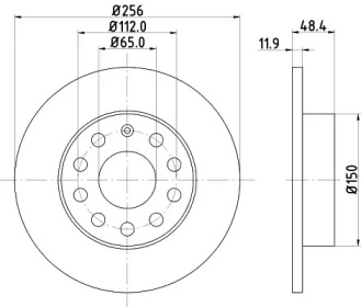 HELLA 8DD 355 109-631