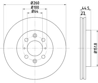 HELLA 8DD 355 110-321