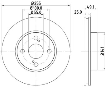 HELLA 8DD 355 110-421