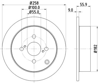 HELLA 8DD 355 110-461