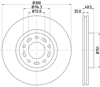 HELLA 8DD 355 110-891