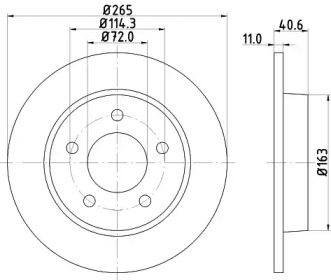 HELLA 8DD 355 110-901