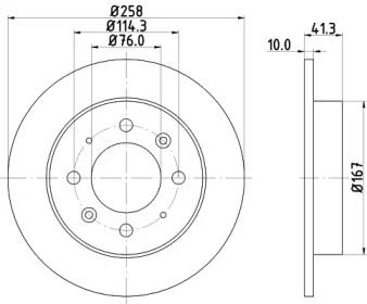 HELLA 8DD 355 111-451