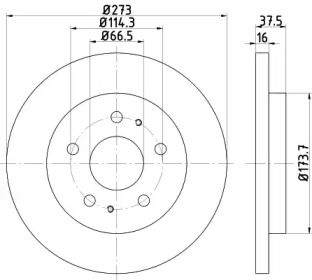 HELLA 8DD 355 111-971