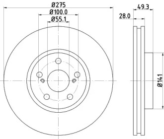 HELLA 8DD 355 112-321