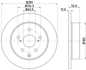 HELLA 8DD 355 114-071