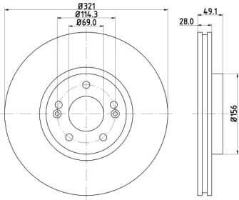 HELLA 8DD 355 114-461