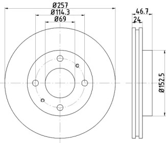 HELLA 8DD 355 115-151