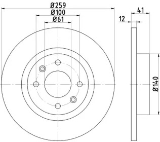 HELLA 8DD 355 115-271