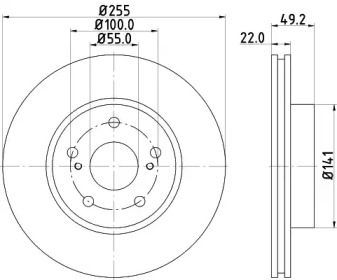 HELLA 8DD 355 115-691