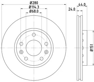 HELLA 8DD 355 116-151