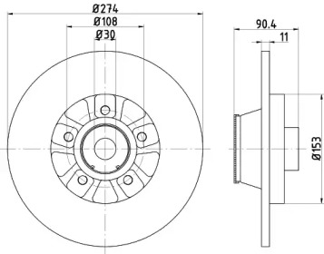 HELLA 8DD 355 120-571