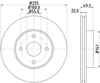 HELLA 8DD 355 117-031