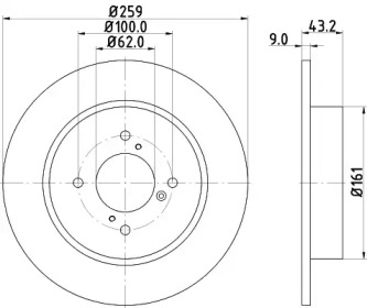 HELLA 8DD 355 117-301